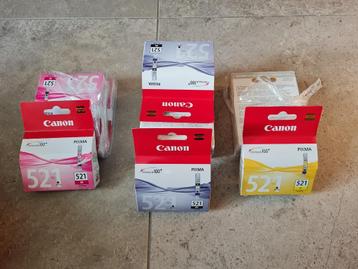 Canon Pixma 521 inkt beschikbaar voor biedingen