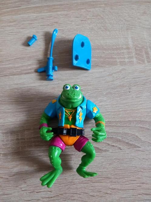 ninja turtles Genghis Frog tortues ninja, Kinderen en Baby's, Speelgoed | Actiefiguren, Gebruikt, Verzenden