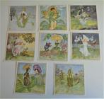 8 Elfjes prenten--Flower fairies, Autres sujets/thèmes, 1940 à 1960, Enlèvement ou Envoi, Gravure