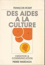 Des aides à la culture - François Rouet, Ophalen of Verzenden, Zo goed als nieuw, François Rouet