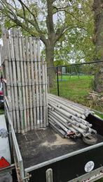 alu rolstelling tot 6m, 1.35m X 2m, Doe-het-zelf en Bouw, Steigers, Ophalen, Gebruikt, Rolsteiger of Kamersteiger, 5 meter of hoger