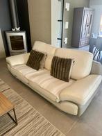 Lederen bank, Huis en Inrichting, Zetels | Zetels, Ophalen, 100 tot 125 cm, Leer, Zo goed als nieuw