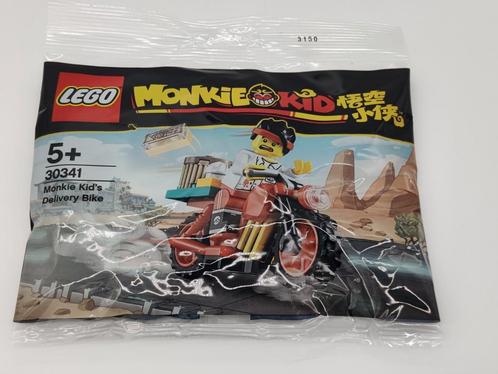 Monkie Kid  30341 LEGO Monkie Kid's Delivery Bike, Kinderen en Baby's, Speelgoed | Duplo en Lego, Nieuw, Lego, Ophalen of Verzenden