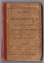 Chansonnier "Le trésor du jeune chanteur" (1880)., Livres, Musique, Général, Utilisé, Envoi