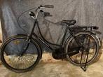Zwarte damesfiets met lage instap & terugtraprem (28 inch), Ophalen, Gebruikt, Popal