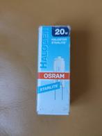 Osram halogen starlite 20W, 12V lampje, verlichting, spots, Nieuw, Plafondspot of Wandspot, Glas, Halogeen