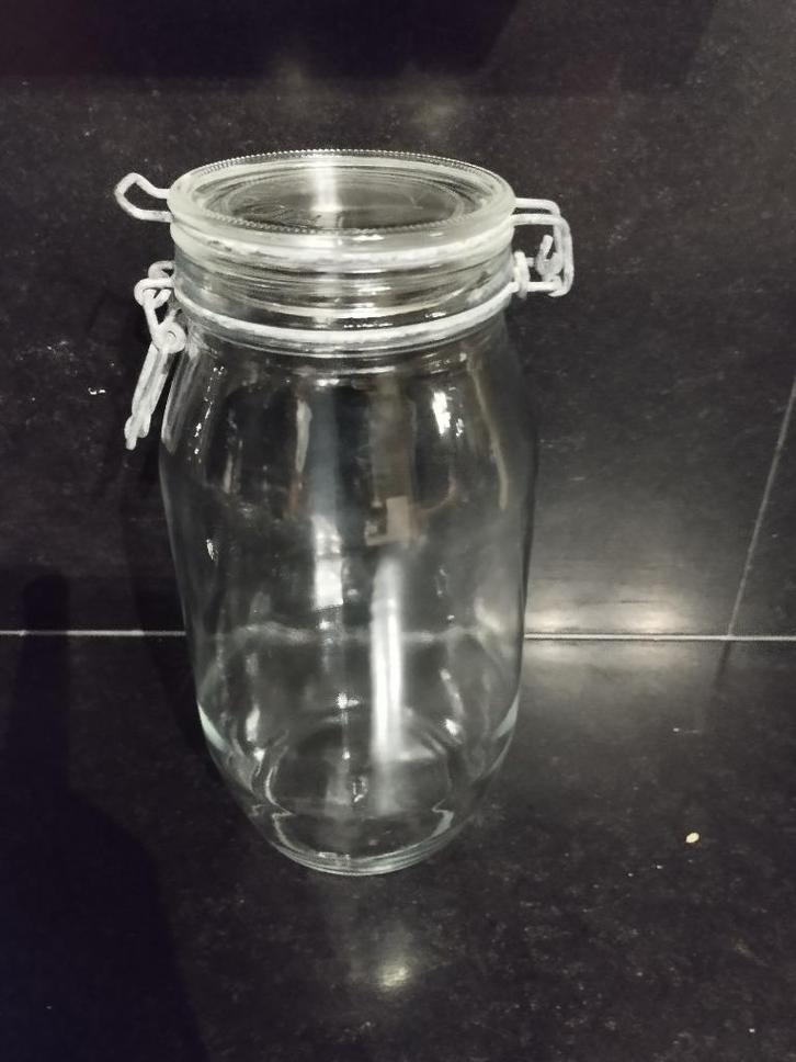 Weckpotten, inmaakpotten, Huis en Inrichting, Keuken | Potten en Pannen, Gebruikt, Overige typen, Glas, Ophalen