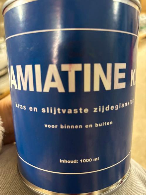 Damiatine bordeauxrode lak 1liter, Hobby en Vrije tijd, Knutselen, Nieuw, Materiaal, Ophalen of Verzenden