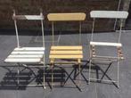 Op te knappen originele bistro stoelen, Tuin en Terras, Ophalen of Verzenden, Gebruikt