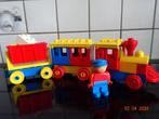 duplo, eerste treintje met locomotief en wagonnetjes*VINTAGE, Kinderen en Baby's, Speelgoed | Duplo en Lego, Ophalen of Verzenden
