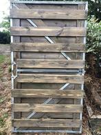 Houten met metaal verstevigde buitendeur, Doe-het-zelf en Bouw, Deuren en Vliegenramen, Ophalen, 80 tot 100 cm, Minder dan 200 cm