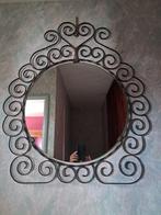 miroir ferronerie, Ophalen, Rond, Zo goed als nieuw, Minder dan 100 cm