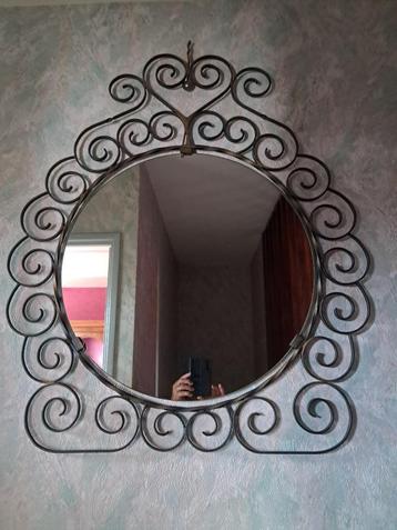 miroir ferronerie beschikbaar voor biedingen