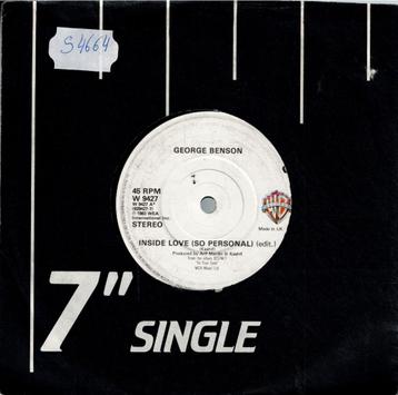 Vinyl, 7"   /   George Benson – Inside Love (So Personal) / 