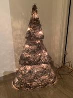 Kerstboom met verlichting- 60cm hoog, Ophalen of Verzenden, Zo goed als nieuw