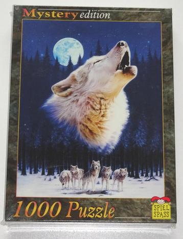 Puzzel huilende wolf beschikbaar voor biedingen