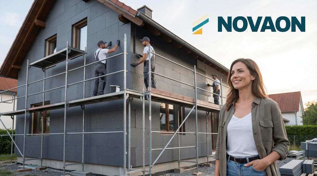 NOVAON–Isolation extérieure professionnelle&crépi décoratif, Zakelijke goederen, Machines en Bouw | Onderhoud en Reiniging, Ophalen of Verzenden