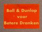 Boll & Dunlop genever Schiedam. Etiket, Verzamelen, Ophalen of Verzenden