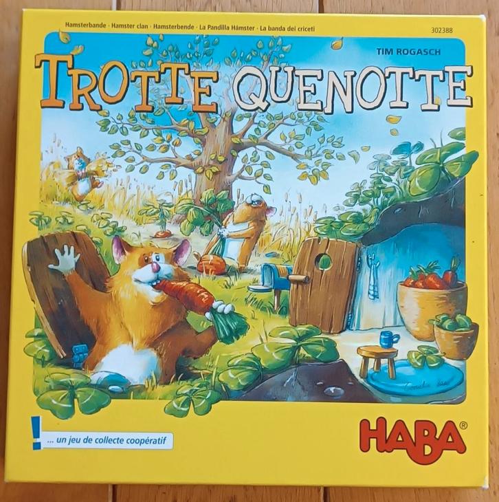 Trotte Quenotte - Haba coöperatief verzamelspel (4-8 jaar ou, Hobby en Vrije tijd, Gezelschapsspellen | Bordspellen, Zo goed als nieuw
