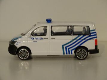 1/43 Lokale POlitie POlice locale Dilbeek Vw T6 Burago disponible aux enchères