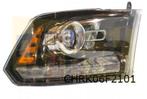 Dodge Ram (3/13-9/19) (4e generatie) koplamp Links (zwarte b, Auto-onderdelen, -, Verzenden, -, Nieuw