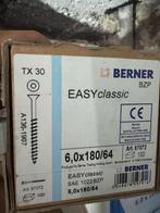 Longue vis Berner 6X180 Torx . Vis à bois, Doe-het-zelf en Bouw, Ophalen, Zo goed als nieuw, Hout