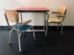 Tubax: kindertafel met 2 of 3 stoelen, Kinderen en Baby's, Kinderkamer | Tafels en Stoelen, Ophalen, Gebruikt, Stoel(en)