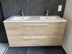 Meuble SDB Sanijura + robinetterie Grohe - état neuf, Huis en Inrichting, Ophalen, 100 tot 150 cm, 100 tot 150 cm, Nieuw
