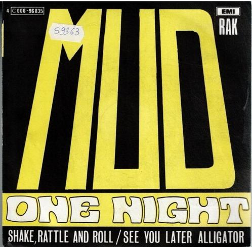 Vinyl, 7"   -   Mud – One Night, Cd's en Dvd's, Vinyl | Overige Vinyl, Overige formaten, Ophalen of Verzenden