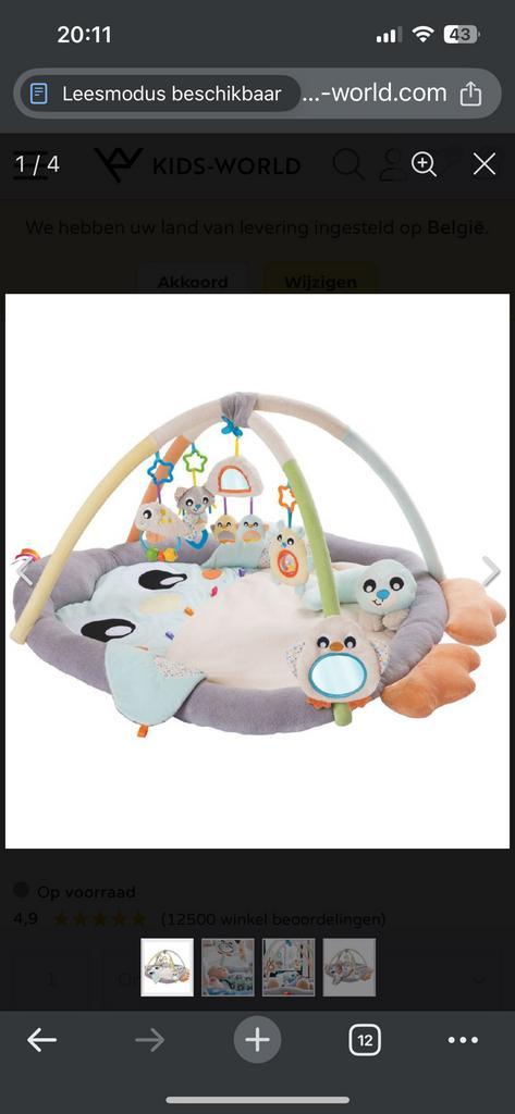 Speelmat pinguin, Kinderen en Baby's, Speelgoed | Speelkleden, Gebruikt, Ophalen