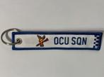 Key Chain Belgian Air Force OCU 10Wing Kleine-Brogel, Ophalen of Verzenden, Luchtmacht, Overige typen
