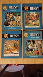 BD BESSY Originales par Wirel 4 pièces année 60 - vintage, Plusieurs BD, Enlèvement, Utilisé