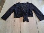 Mooie kanten vest LadyLol maat 36, Kleding | Dames, Truien en Vesten, LadyLol, Zwart, Ophalen of Verzenden, Zo goed als nieuw