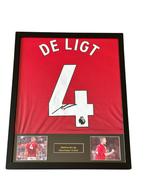 Matthijs de Ligt gesigneerd Manchester United thuisshirt, Verzenden, Nieuw, Shirt