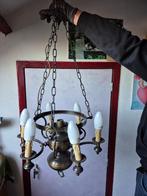 Luster, Huis en Inrichting, Ophalen, Gebruikt, Metaal, Landelijk