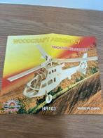 Bouwpakket hout helikopter, Hobby en Vrije tijd, Ophalen, Zo goed als nieuw, Helikopter