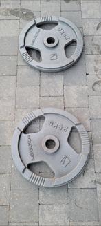 RUILEN MET OLYMPISCHE SCHIJVEN 50mm VAN EEN LAGER GEWICHT, Sport en Fitness, Ophalen, Gebruikt