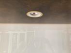 Messing vitrinekast, Ophalen, 100 tot 150 cm, Zo goed als nieuw, Glas