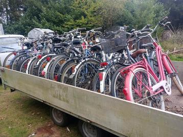 lot van 20 fietsen voor opmaak/onderdelen beschikbaar voor biedingen