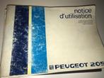 Instructieboekje (handleiding Peugeot 205), Enlèvement ou Envoi