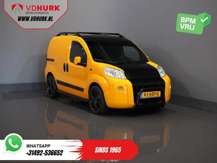 Fiat Fiorino 1.3 MJ 95 pk BPM VRIJ UNIEK! NL Auto/ APK 05-20, Auto's, Bestelwagens en Lichte vracht, Bedrijf, ABS, Airconditioning