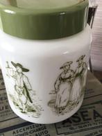 bewaarbokaal opalineglas  voor de beuckelaer, Ophalen of Verzenden