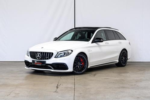 MERCEDES C63 S | BTW | LICHTE VRACHT |  PANO | PERF STOELEN, Auto's, Mercedes-Benz, Bedrijf, C-Klasse, 360° camera, ABS, Achteruitrijcamera