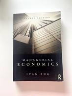 Managerial Economics, Ivan PNG, 4e édition, Comme neuf, Routledge, Enlèvement, Économie et Marketing