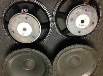 ATC – Martin 38 cm  /  15” speakers PA100-375 4 stuks beschi