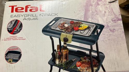 Barbecue électrique TEFAL EasyGrill N’Pack Adjust, Tuin en Terras, Elektrische barbecues, Zo goed als nieuw, Ophalen of Verzenden