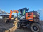Bandenkraan Hitachi ZX145W-6 / zaxis  / 145 w /graafmachine, Ophalen, Graafmachine