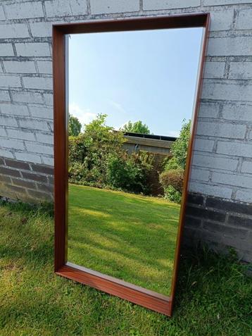 Vintage spiegel, mooi mid century spiegel, antiek meubel. 10 beschikbaar voor biedingen
