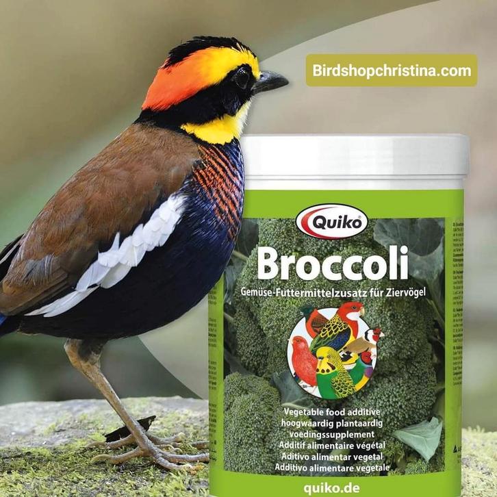 Broccoli 100g - eiwitten en mineralen bijdrage - Quiko, Dieren en Toebehoren, Vogels | Toebehoren, Ophalen