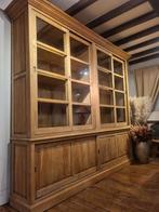 Eiken buffetkast/vitrinekast GRATIS LEVERING, Huis en Inrichting, Ophalen of Verzenden, Zo goed als nieuw